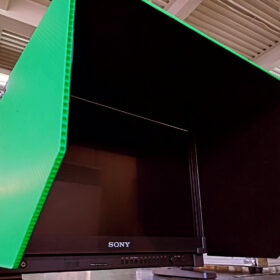 ソニー　LMD-A180用フード（ダンプラ）