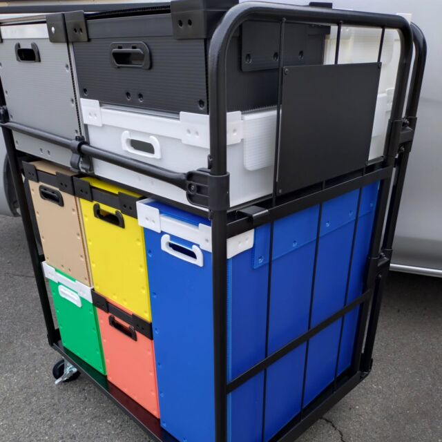 Duplex ラックケース 黒 ステッカー付き Duplex ラックケース 黒